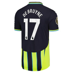 Kevin De Bruyne Manchester City 2024/25 Away Player Jersey Navy | Puma
