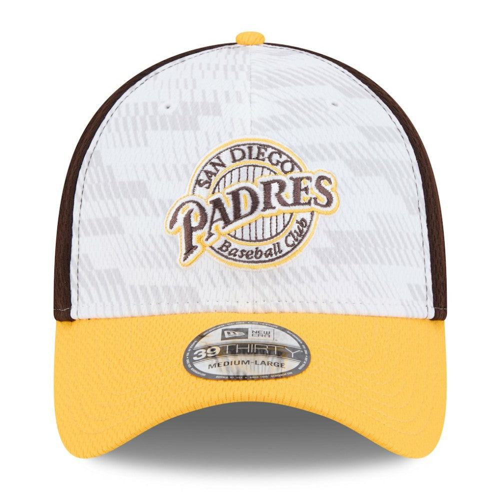 San Diego Padres New Era 2025 MLB Clubhouse 39THIRTY Flex Hat - MLB