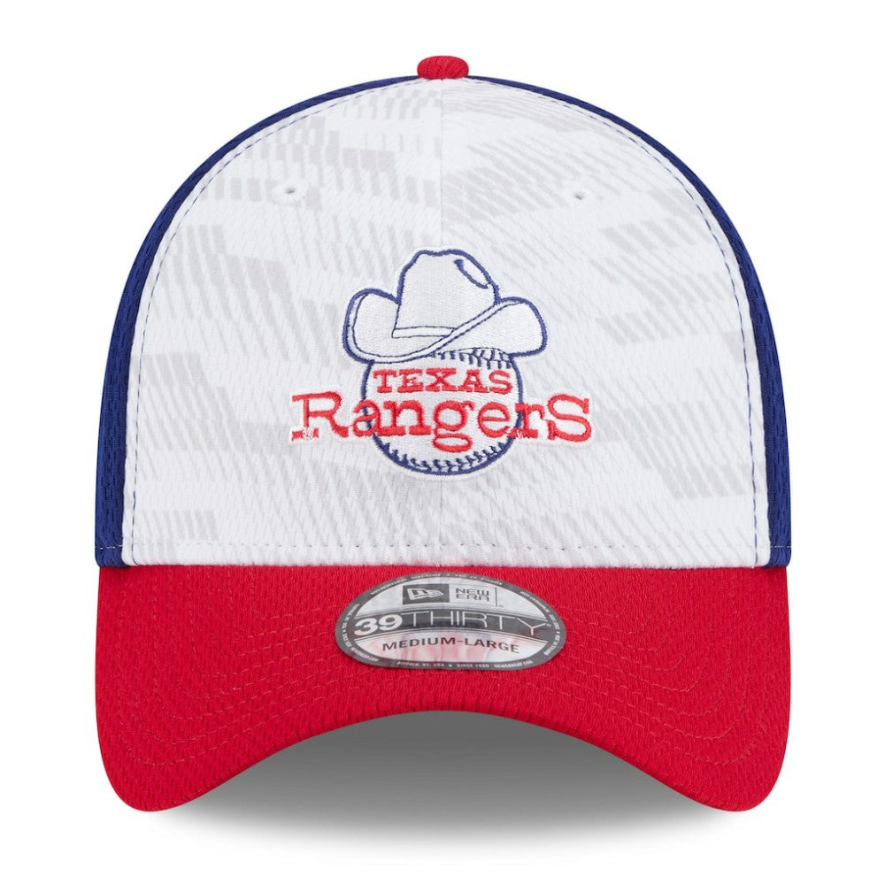 Texas Rangers New Era 2025 MLB Clubhouse 39THIRTY Flex Hat - MLB