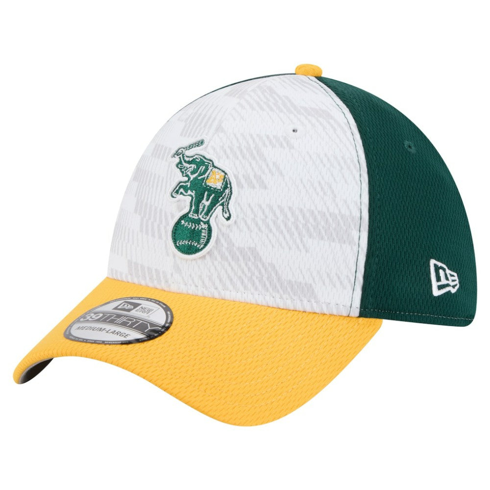 Athletics New Era 2025 MLB Clubhouse 39THIRTY Flex Hat - MLB