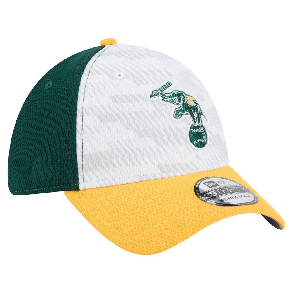 Athletics New Era 2025 MLB Clubhouse 39THIRTY Flex Hat - MLB