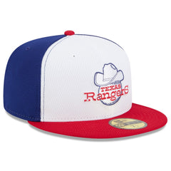Texas Rangers New Era 2025 MLB Clubhouse 59FIFTY Fitted Hat - MLB