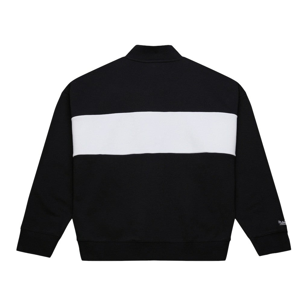 Dallas Cowboys Women's Quarter-Zip Jacket Black | Mitchell & Ness