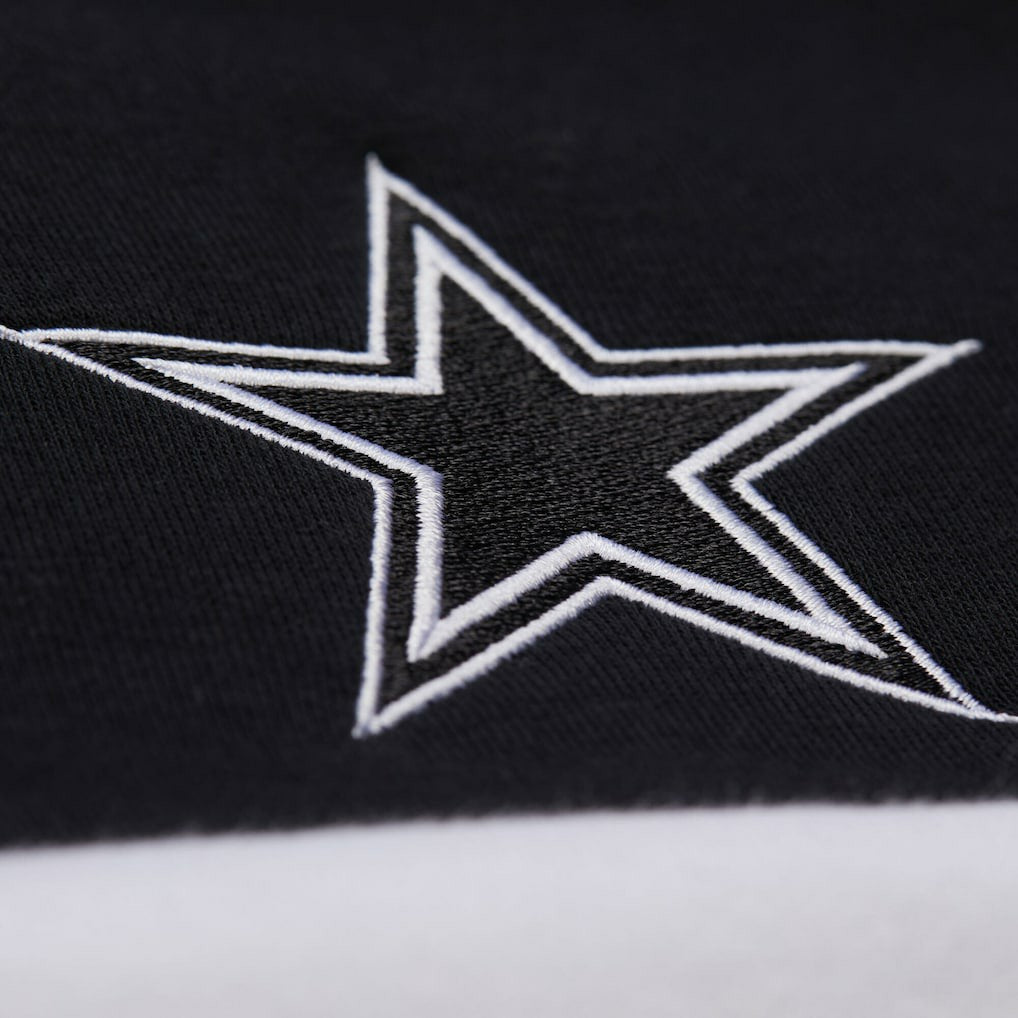Dallas Cowboys Women's Quarter-Zip Jacket Black | Mitchell & Ness