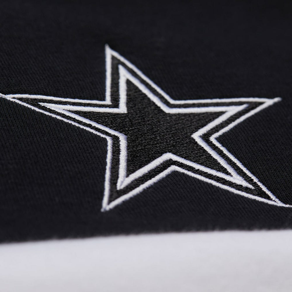 Dallas Cowboys Women's Quarter-Zip Jacket Black | Mitchell & Ness