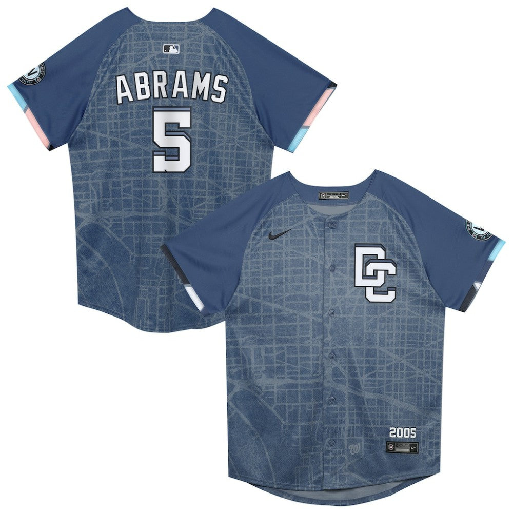 CJ Abrams Washington Nationals Nike Preschool City Connect 2025 Limited Player Jersey - MLB