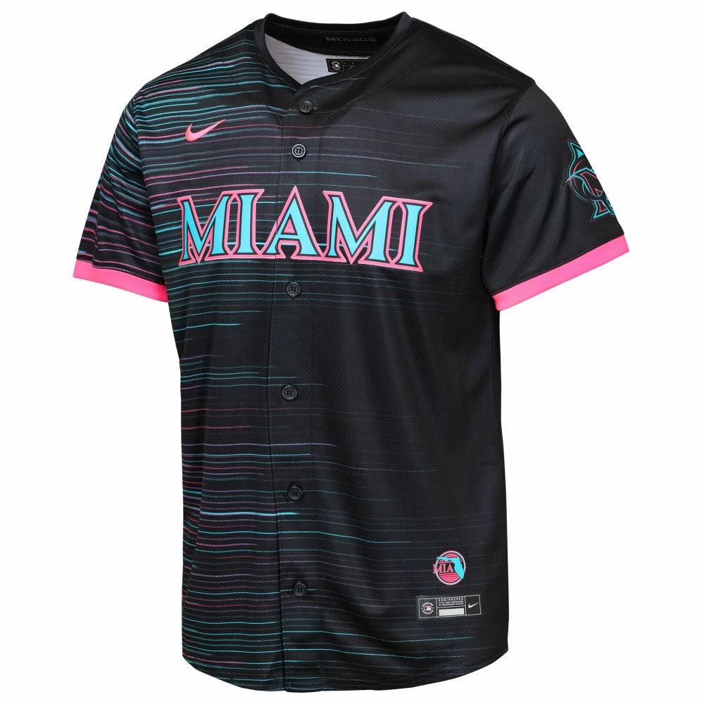 Miami Marlins Youth 2025 City Connect Limited Jersey - MLB