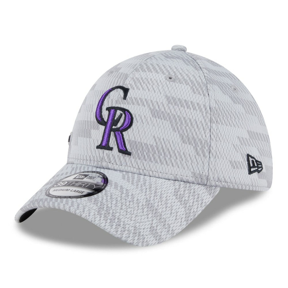 Colorado Rockies New Era 2025 MLB Clubhouse 39THIRTY Flex Hat - MLB