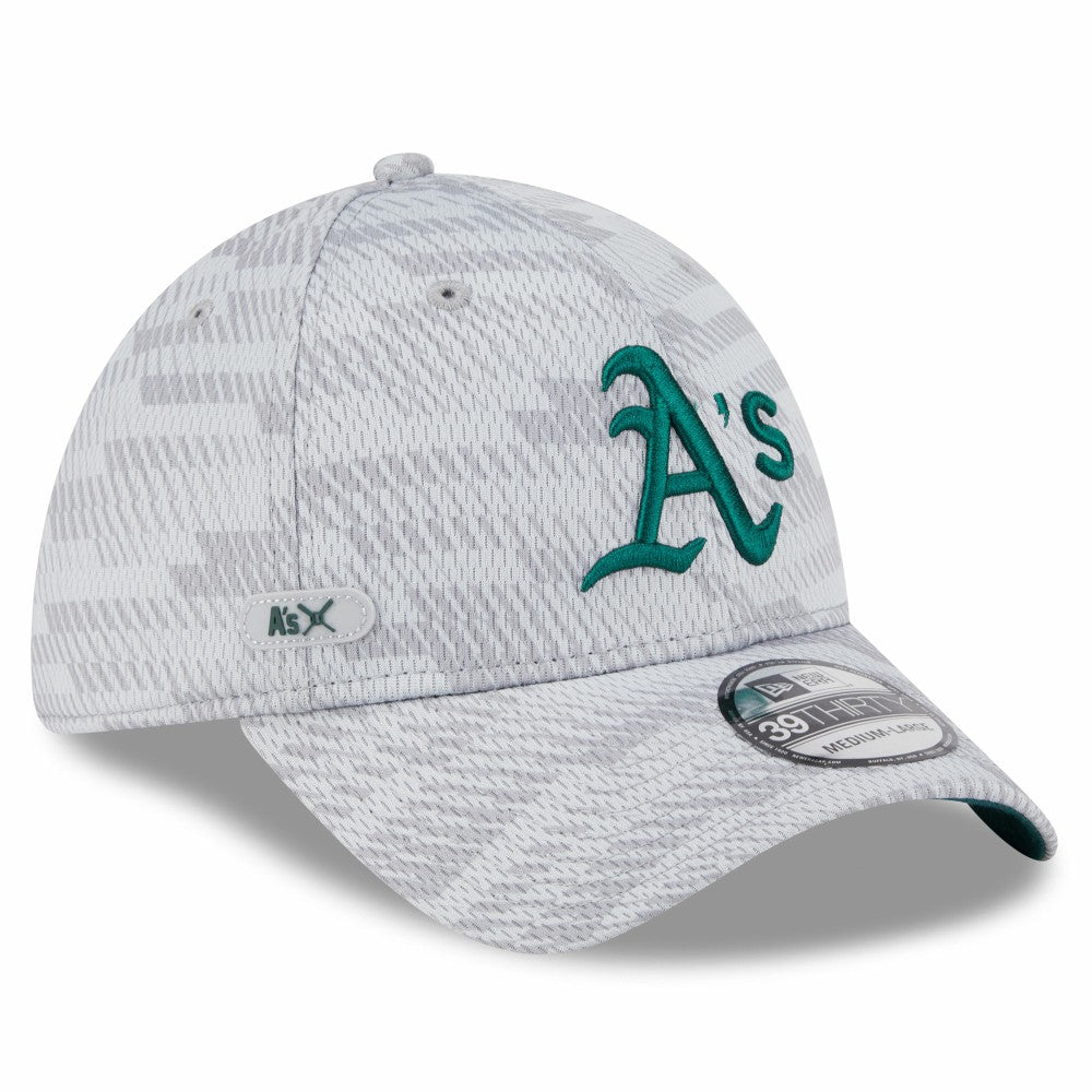 Athletics New Era 2025 MLB Clubhouse 39THIRTY Flex Hat - MLB