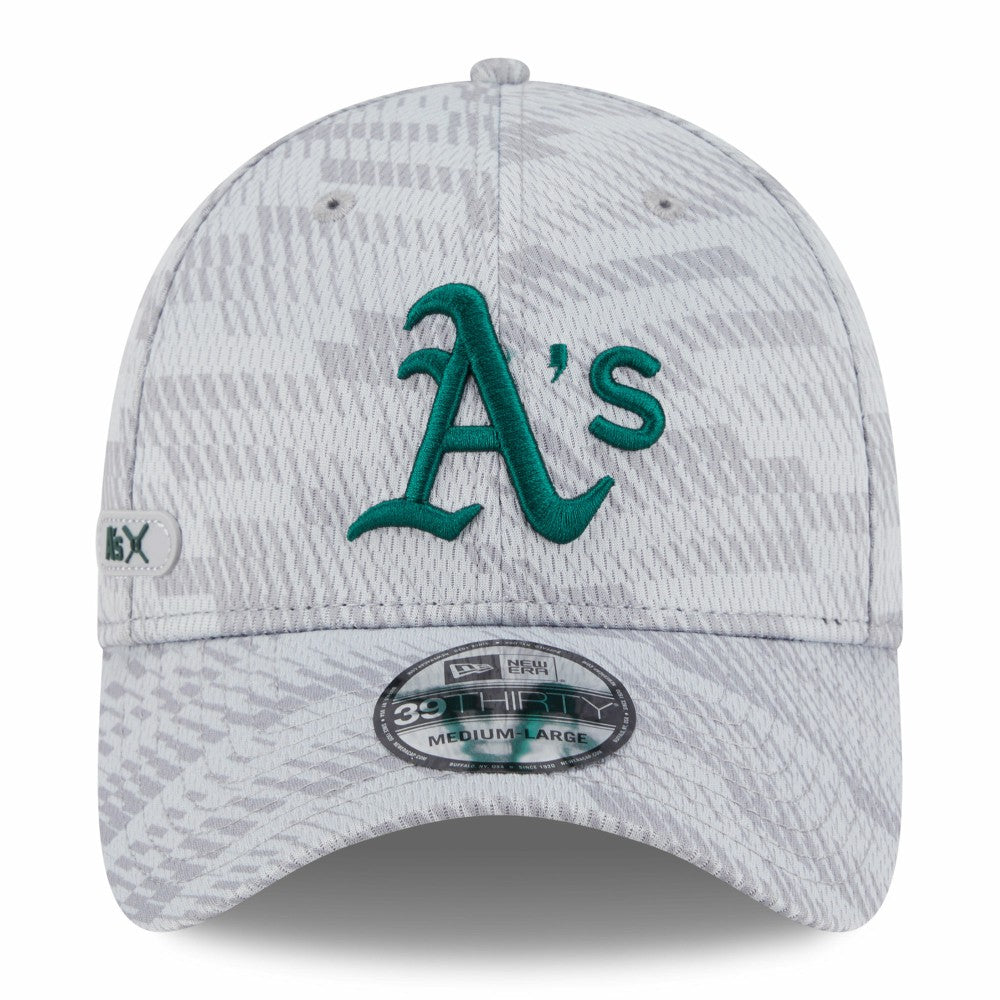 Athletics New Era 2025 MLB Clubhouse 39THIRTY Flex Hat - MLB