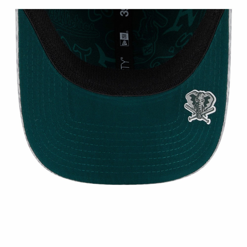Athletics New Era 2025 MLB Clubhouse 39THIRTY Flex Hat - MLB
