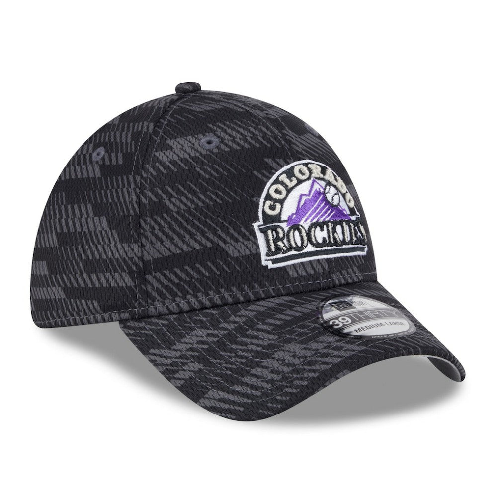 Colorado Rockies New Era 2025 MLB Clubhouse 39THIRTY Flex Hat - MLB