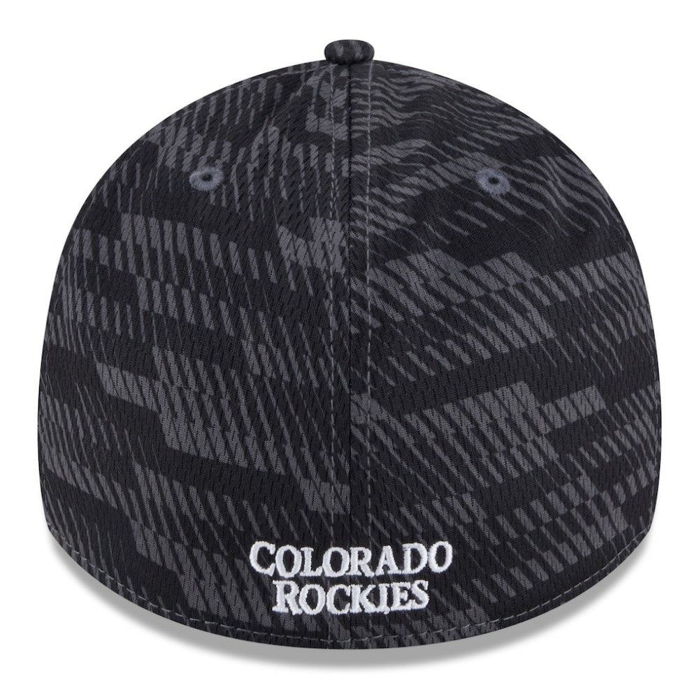Colorado Rockies New Era 2025 MLB Clubhouse 39THIRTY Flex Hat - MLB