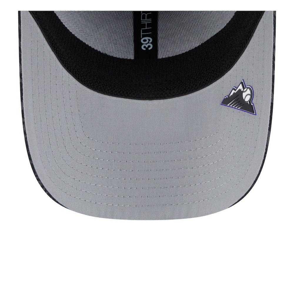 Colorado Rockies New Era 2025 MLB Clubhouse 39THIRTY Flex Hat - MLB