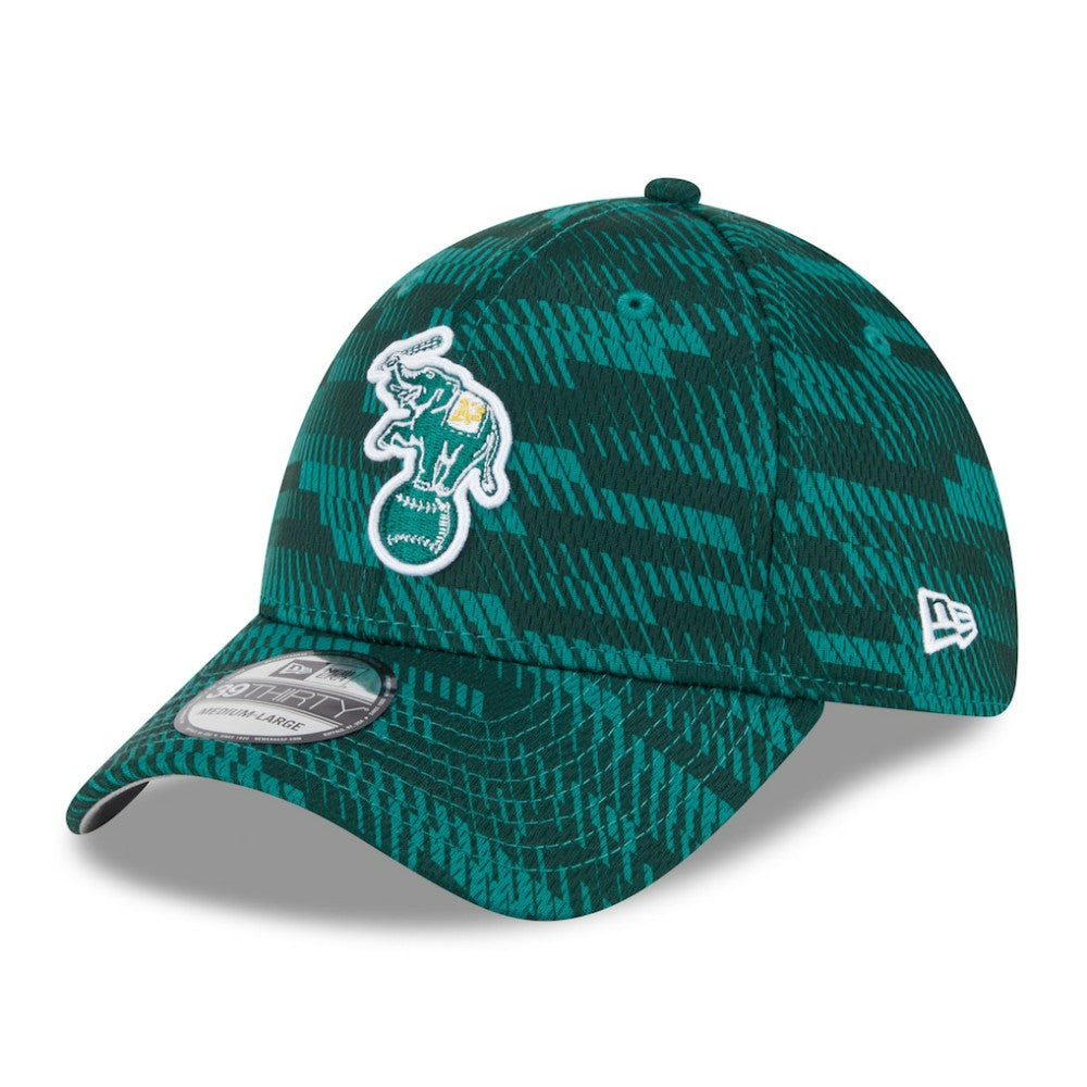 Athletics New Era 2025 MLB Clubhouse 39THIRTY Flex Hat - MLB