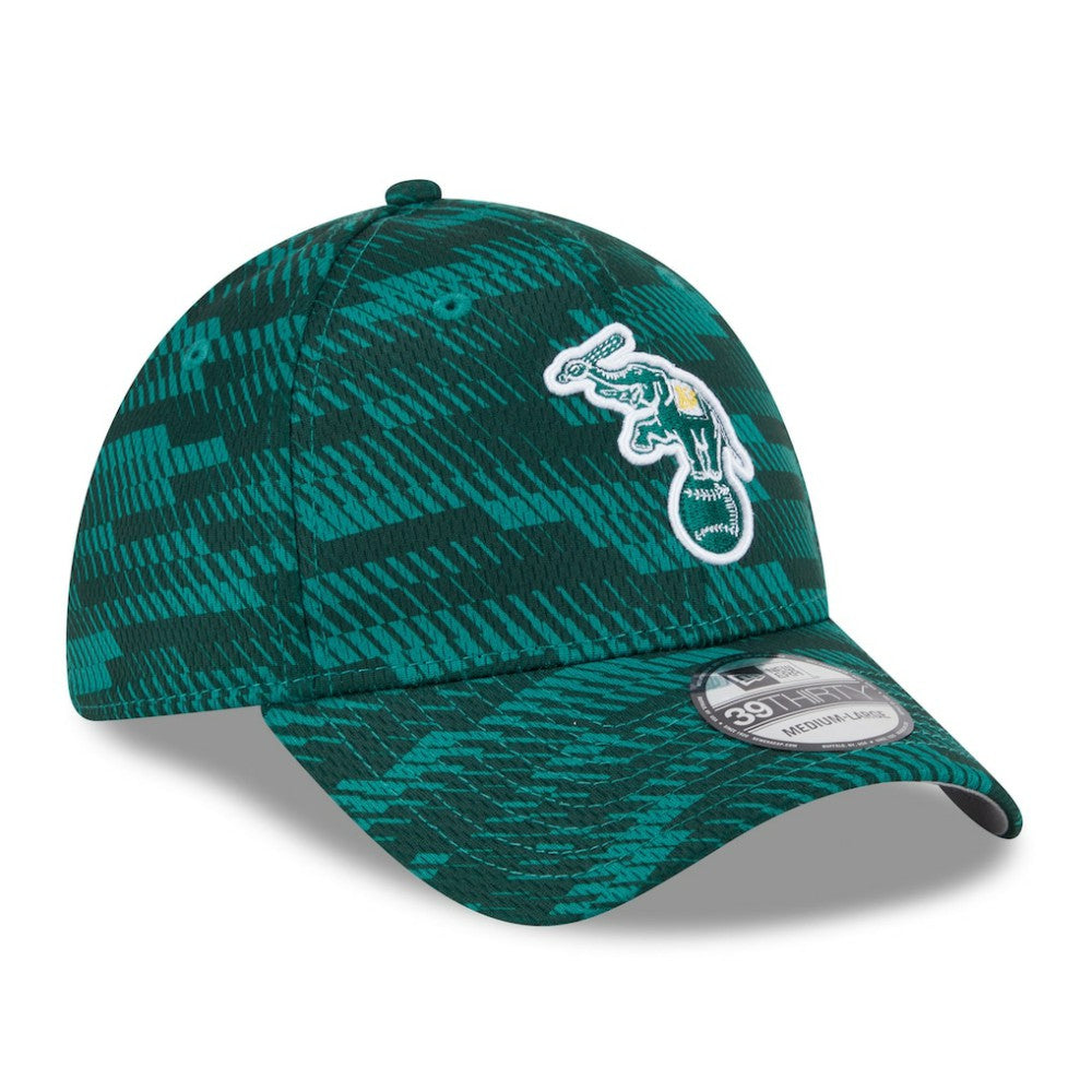 Athletics New Era 2025 MLB Clubhouse 39THIRTY Flex Hat - MLB