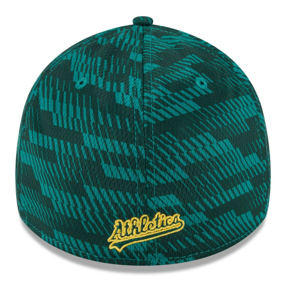 Athletics New Era 2025 MLB Clubhouse 39THIRTY Flex Hat - MLB