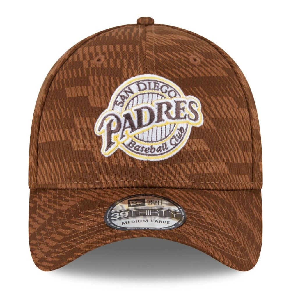 San Diego Padres New Era 2025 MLB Clubhouse 39THIRTY Flex Hat - MLB