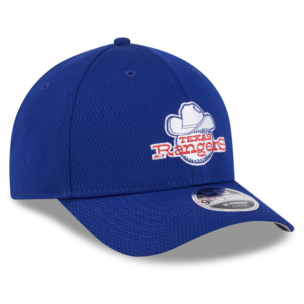 Texas Rangers New Era 2025 MLB Clubhouse 9FORTY M-Crown Adjustable Hat - MLB