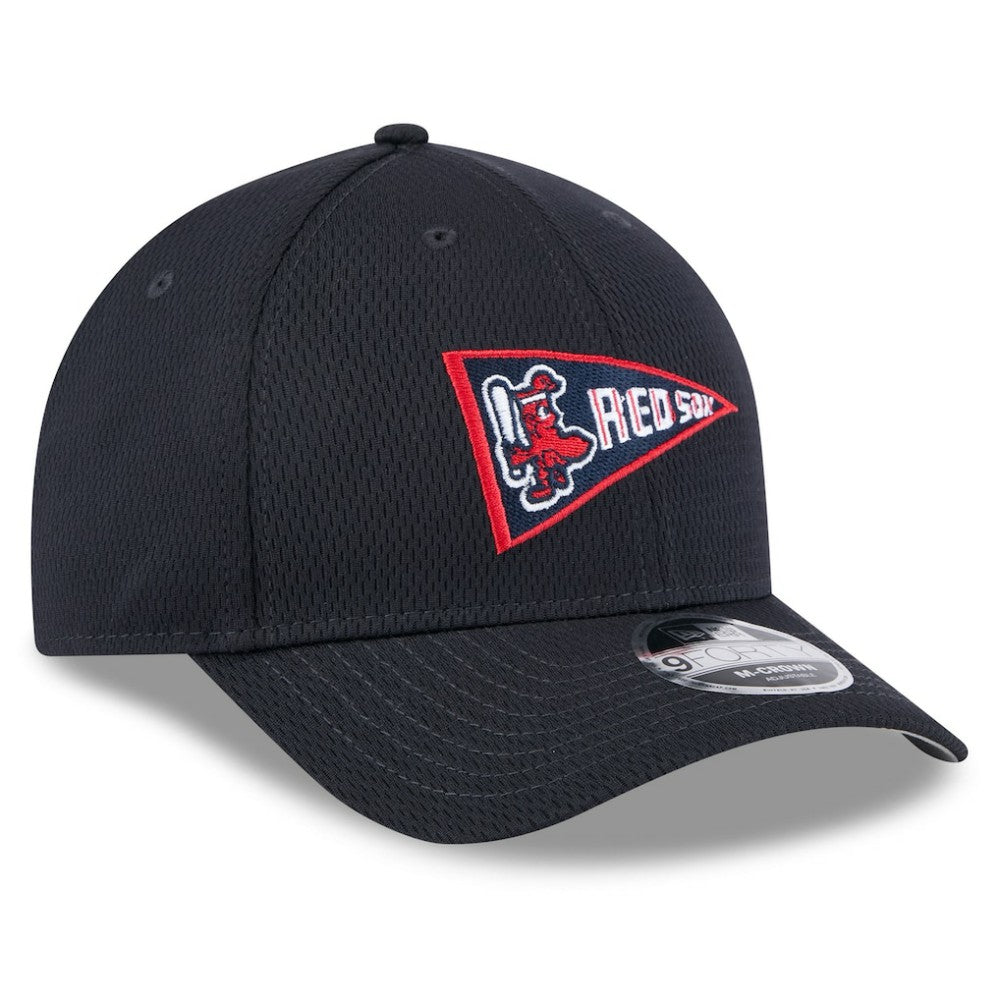Boston Red Sox New Era 2025 MLB Clubhouse 9FORTY M-Crown Adjustable Hat - MLB