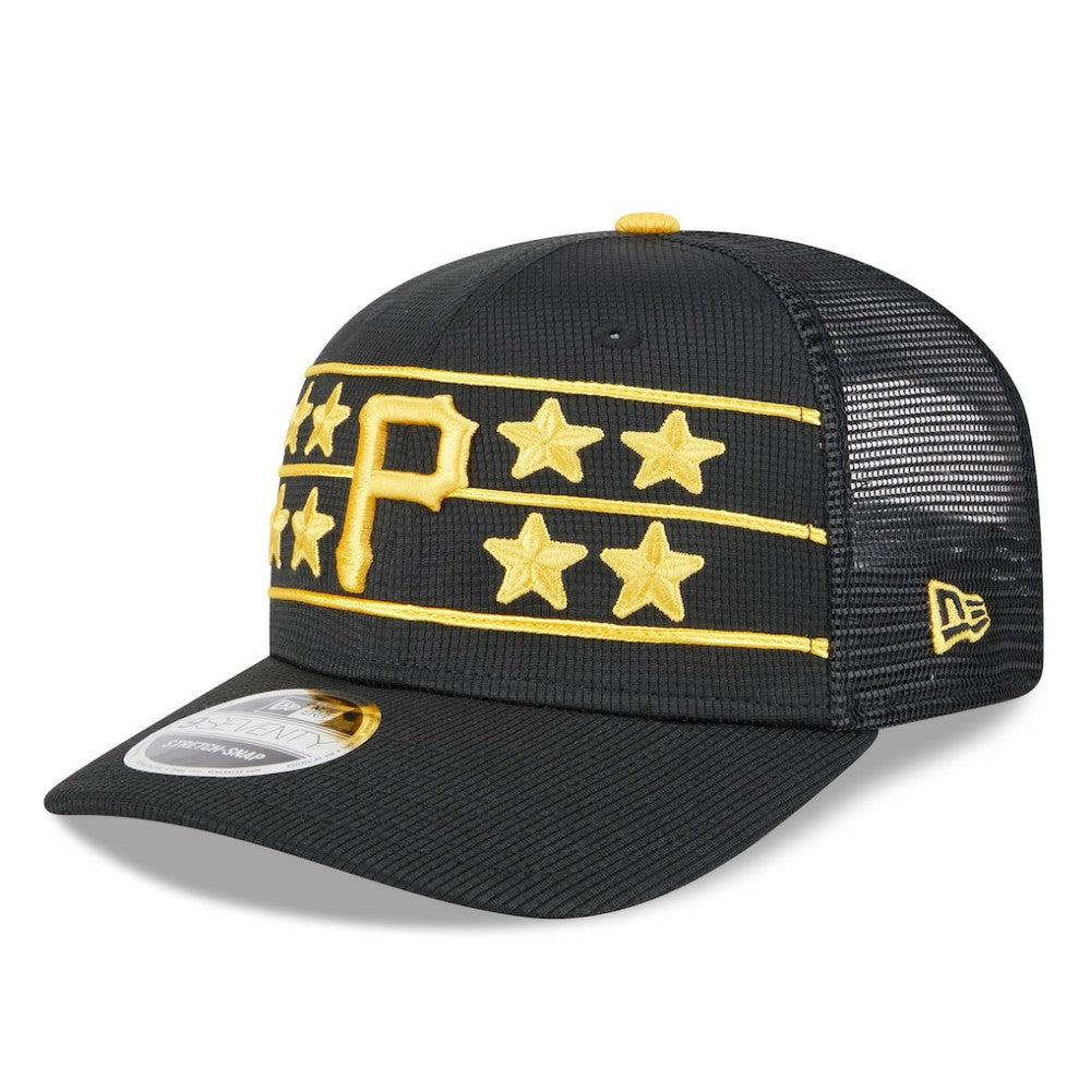 Pittsburgh Pirates New Era 2025 Batting Practice 9SEVENTY Stretch-Snap Trucker Hat - MLB