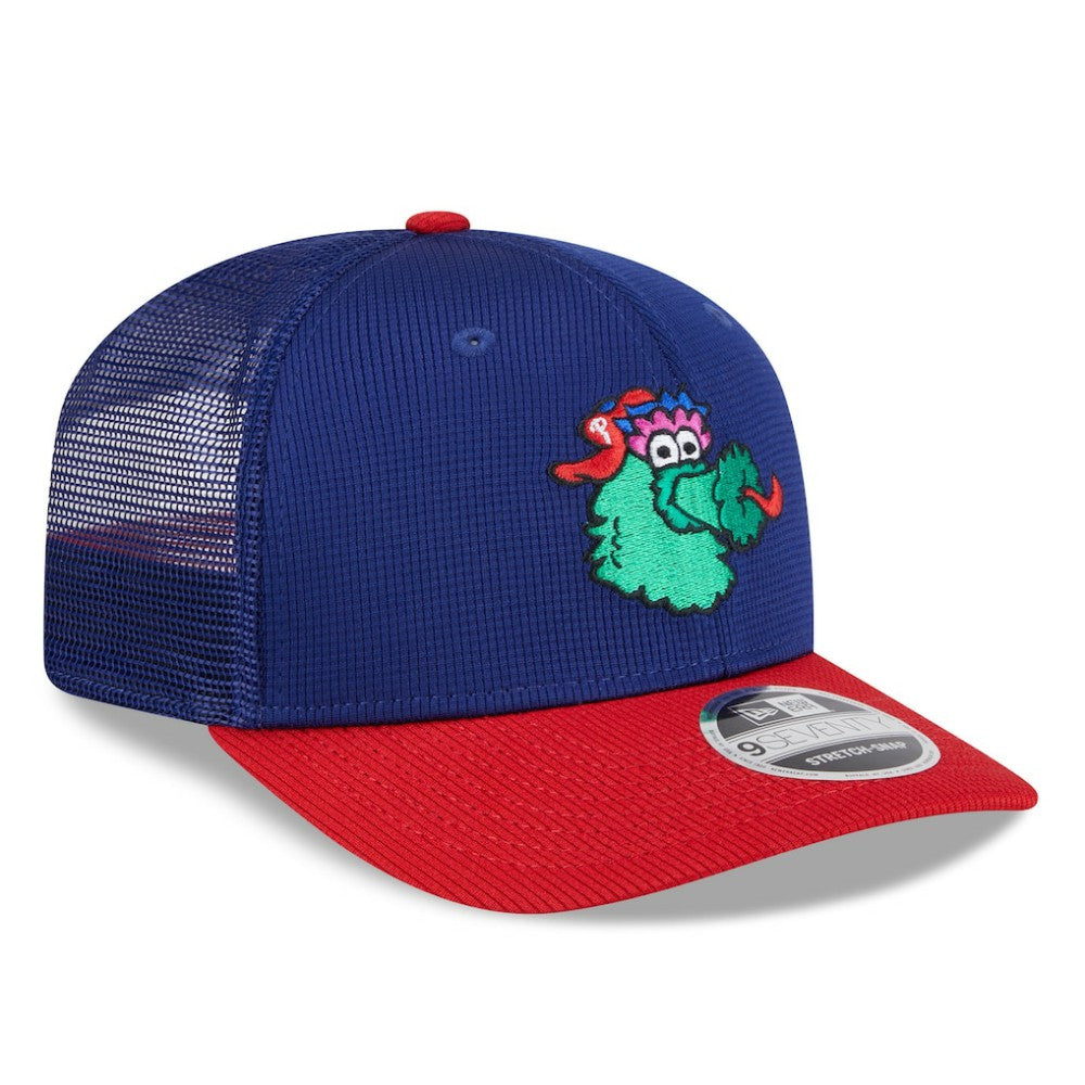 Philadelphia Phillies New Era 2025 Batting Practice 9SEVENTY Stretch-Snap Trucker Hat - MLB