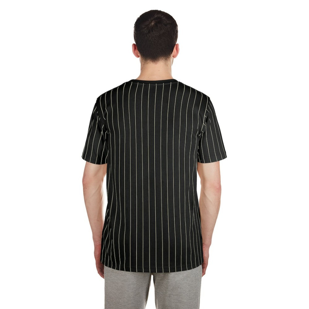 San Francisco Giants New Era Throwback Pinstripe T-Shirt - MLB