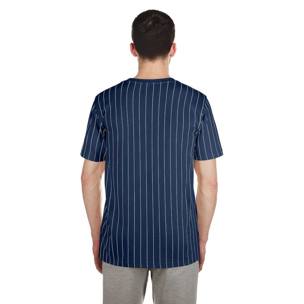 Tampa Bay Rays New Era Throwback Pinstripe T-Shirt - MLB