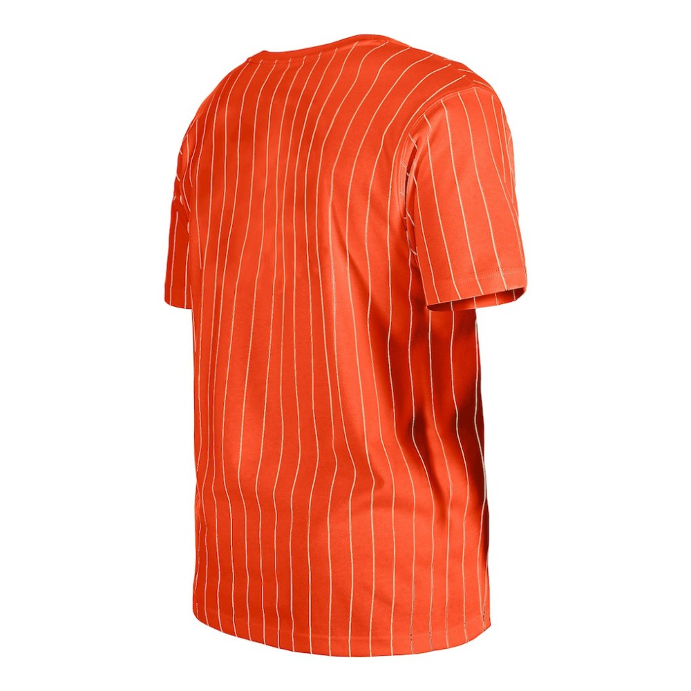 Baltimore Orioles New Era Throwback Pinstripe T-Shirt - MLB