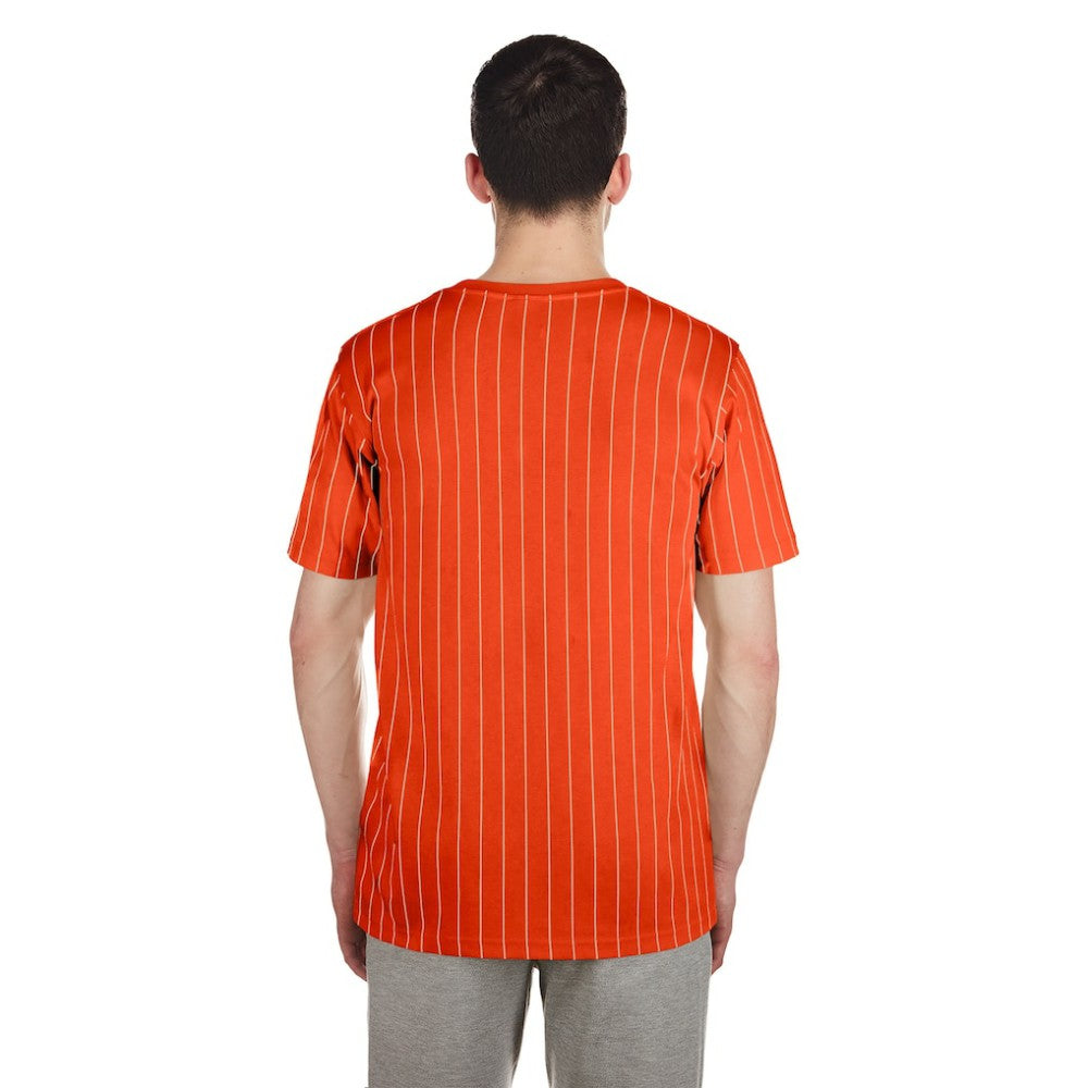 Baltimore Orioles New Era Throwback Pinstripe T-Shirt - MLB