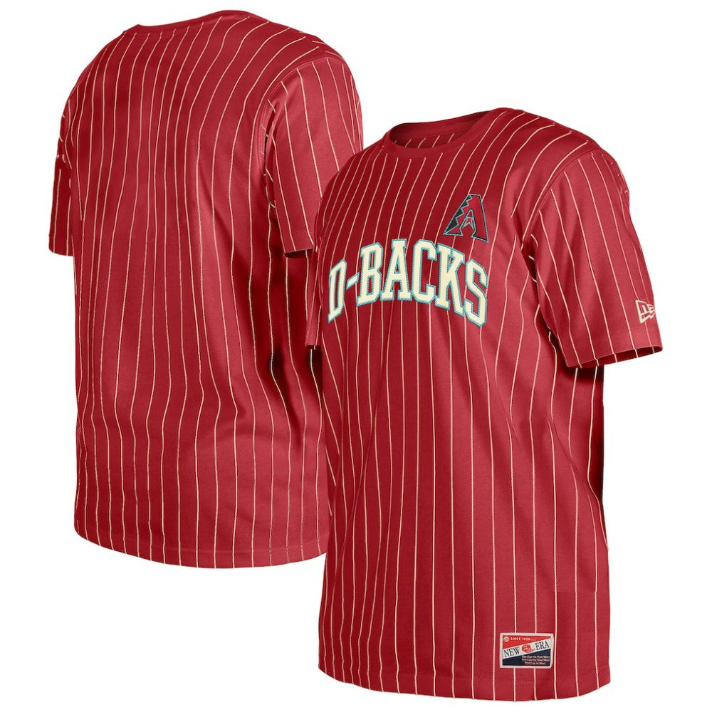 Arizona Diamondbacks New Era Throwback Pinstripe T-Shirt - MLB