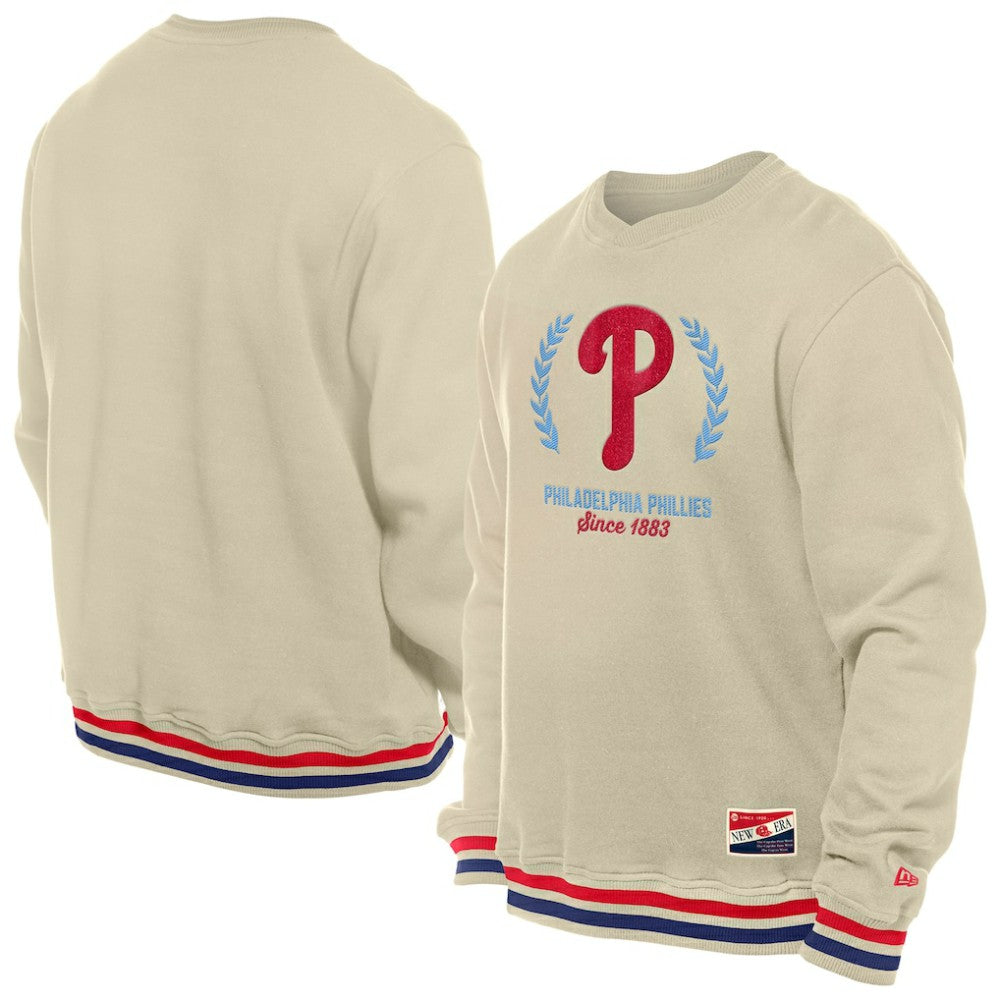 Philadelphia Phillies New Era Throwback Pullover Sweatshirt - MLB