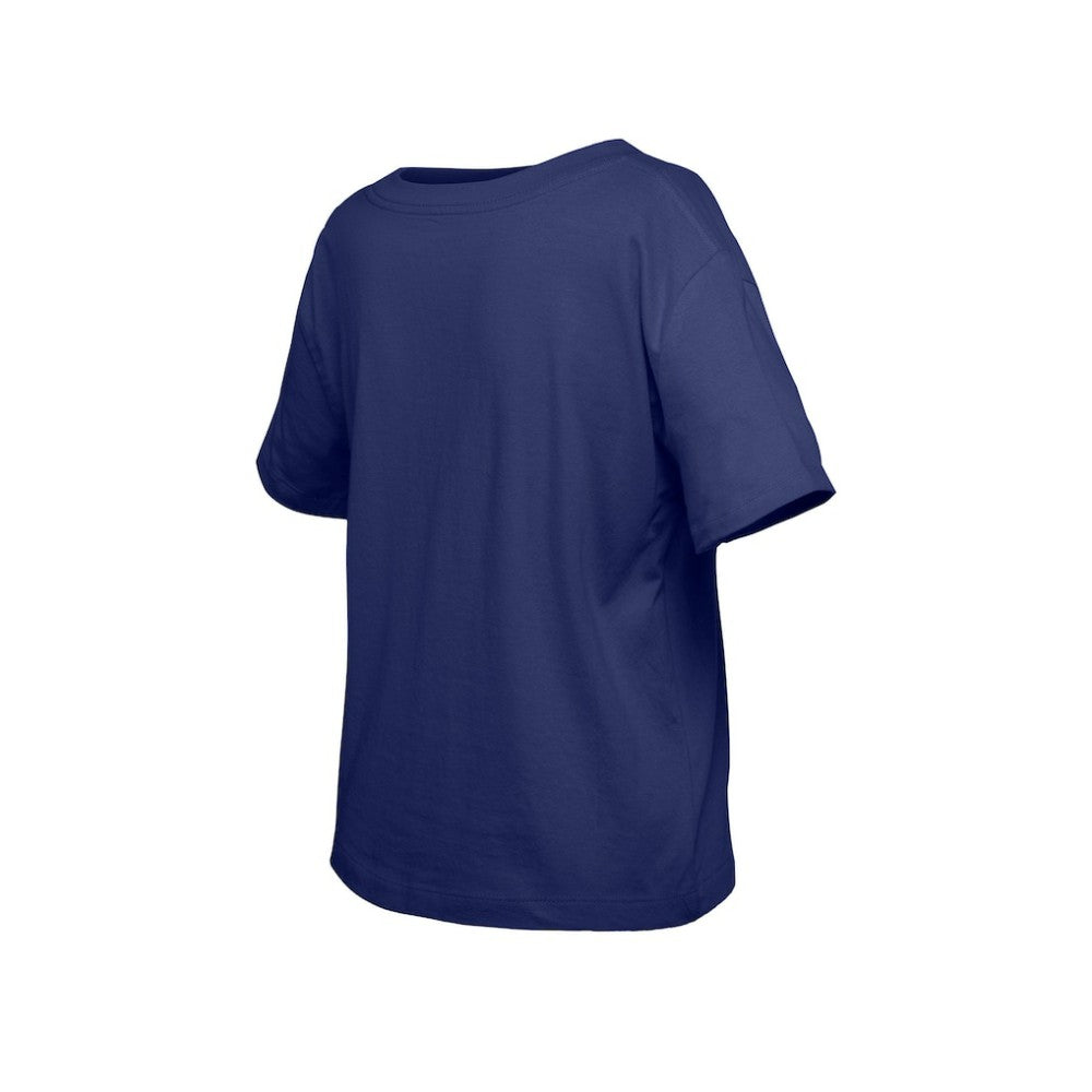 Tampa Bay Lightning New Era Girl's Youth Flip Sequin T-Shirt - Blue - NHL