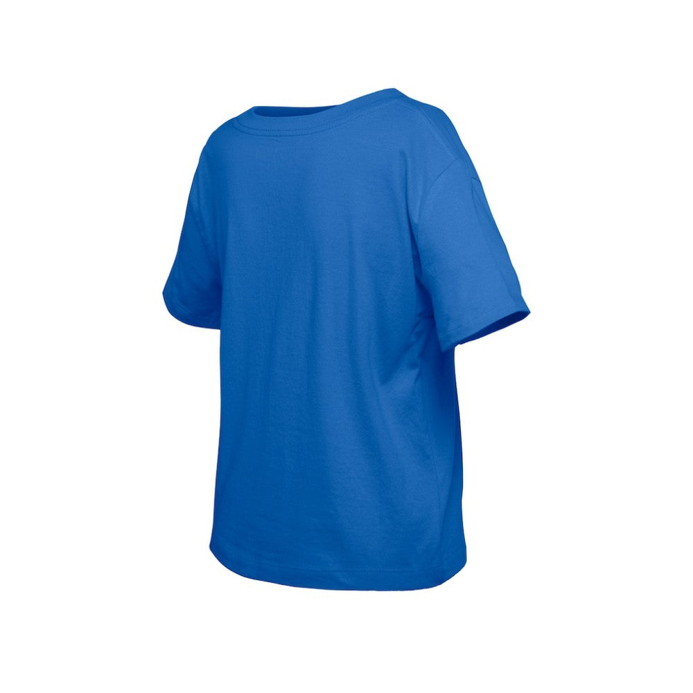 St. Louis Blues New Era Girl's Youth Flip Sequin T-Shirt - Blue - NHL