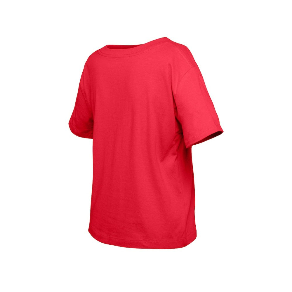 Florida Panthers New Era Girl's Youth Flip Sequin T-Shirt - Red - NHL