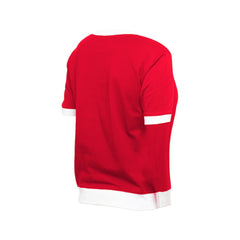 Washington Capitals New Era Women's Game Day Rhinestuds T-Shirt - Red - NHL