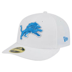 Detroit Lions New Era Omaha Low Profile 59FIFTY Fitted Hat White | NFL