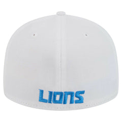 Detroit Lions New Era Omaha Low Profile 59FIFTY Fitted Hat White | NFL