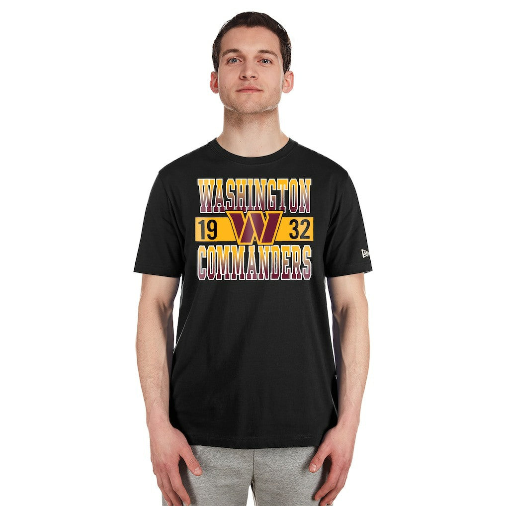 Washington Commanders New Era City Team T-Shirt Black | NFL