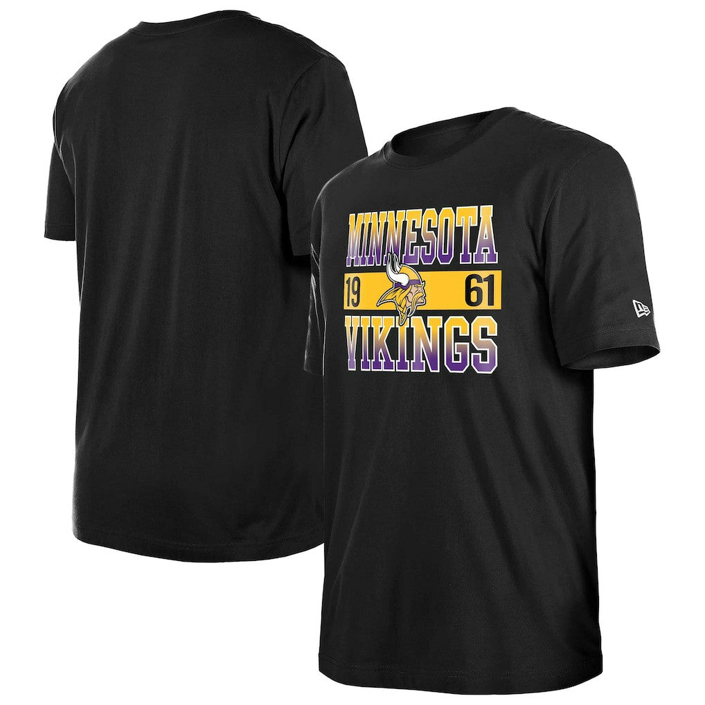 Minnesota Vikings New Era City Team T-Shirt Black | NFL