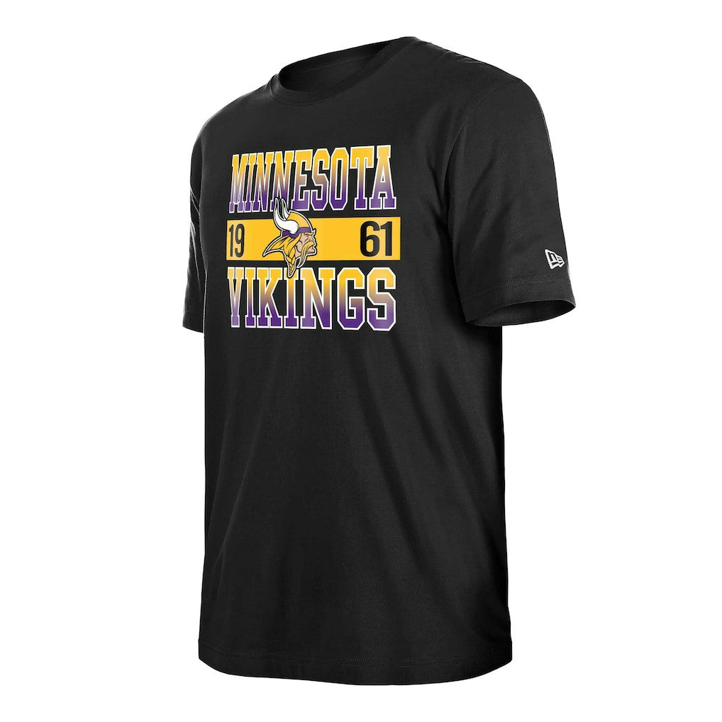 Minnesota Vikings New Era City Team T-Shirt Black | NFL