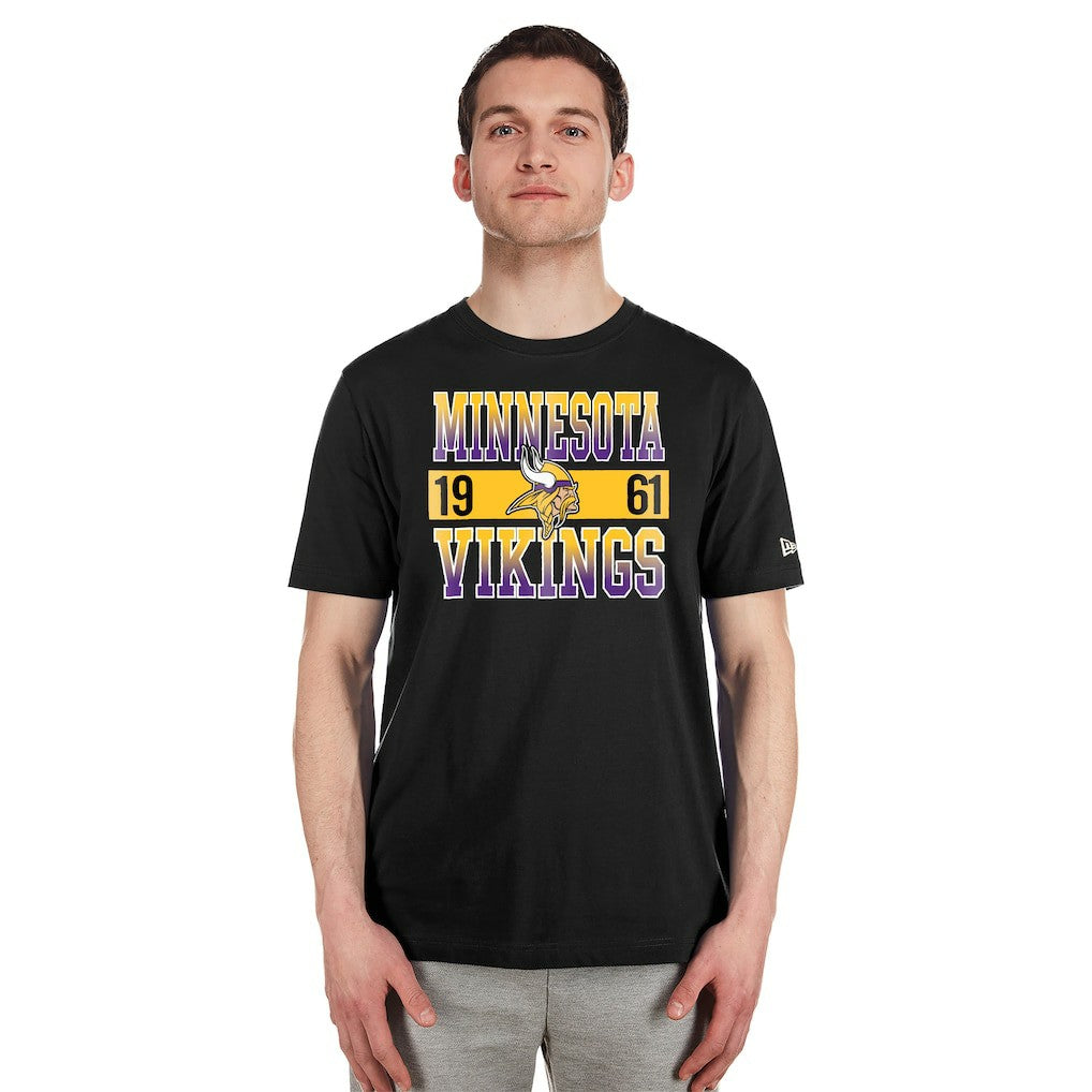 Minnesota Vikings New Era City Team T-Shirt Black | NFL