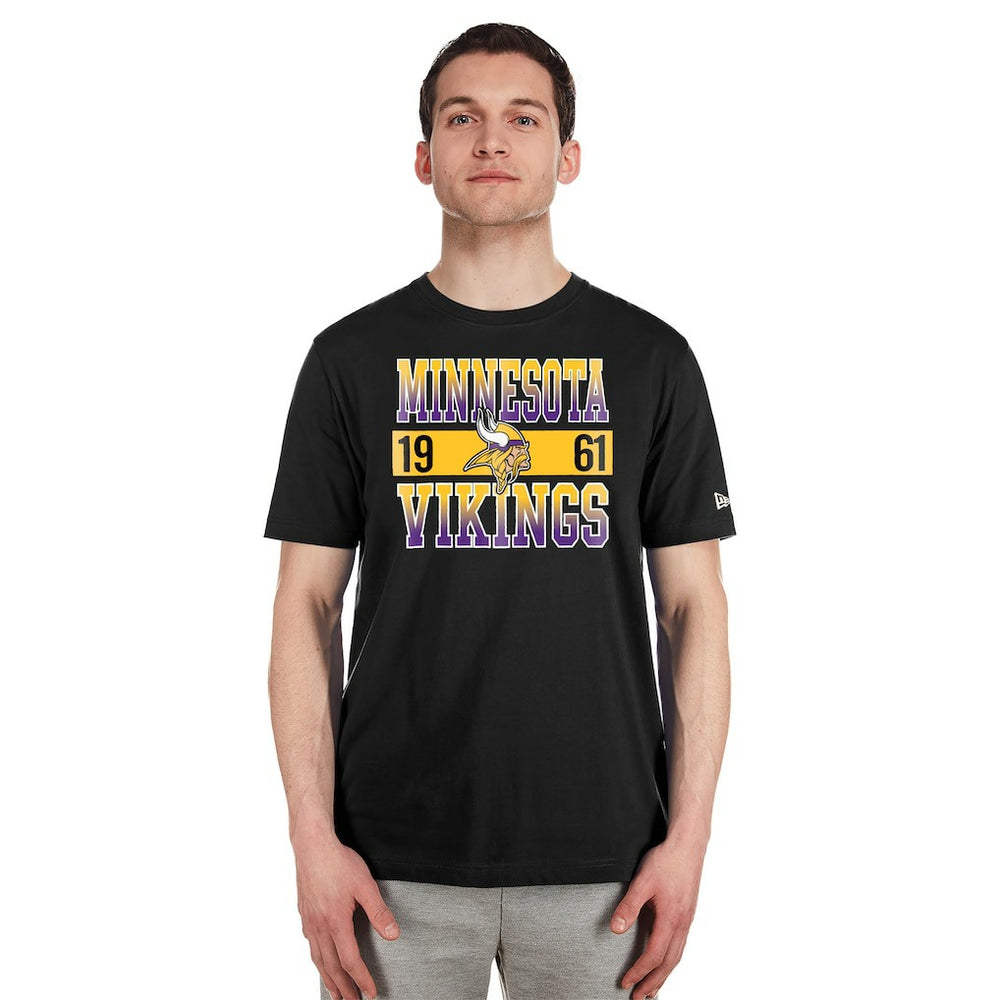 Minnesota Vikings New Era City Team T-Shirt Black | NFL