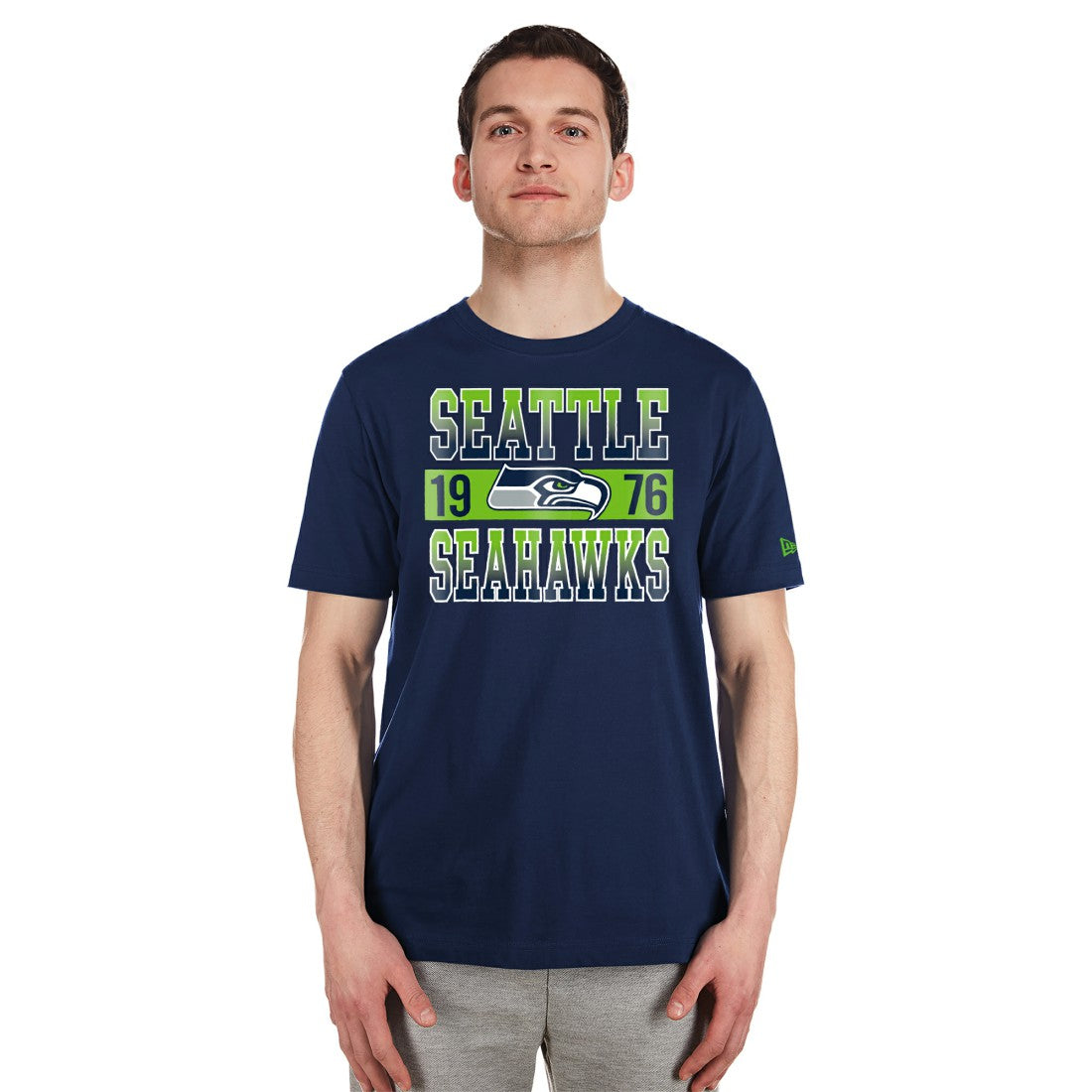Seattle Seahawks New Era City Team T-Shirt College Navy | NFL
