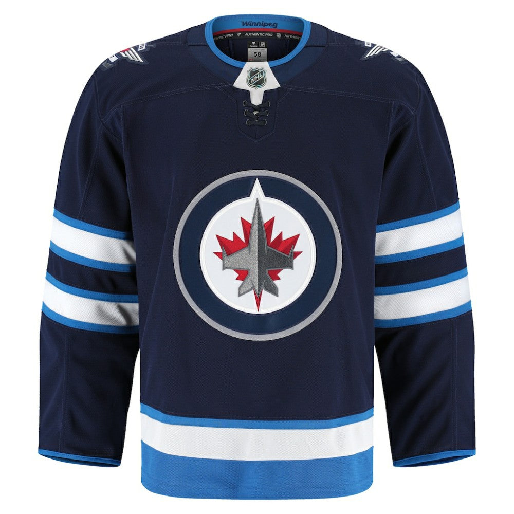 Winnipeg Jets Fanatics Home Authentic Pro Jersey - Navy - NHL