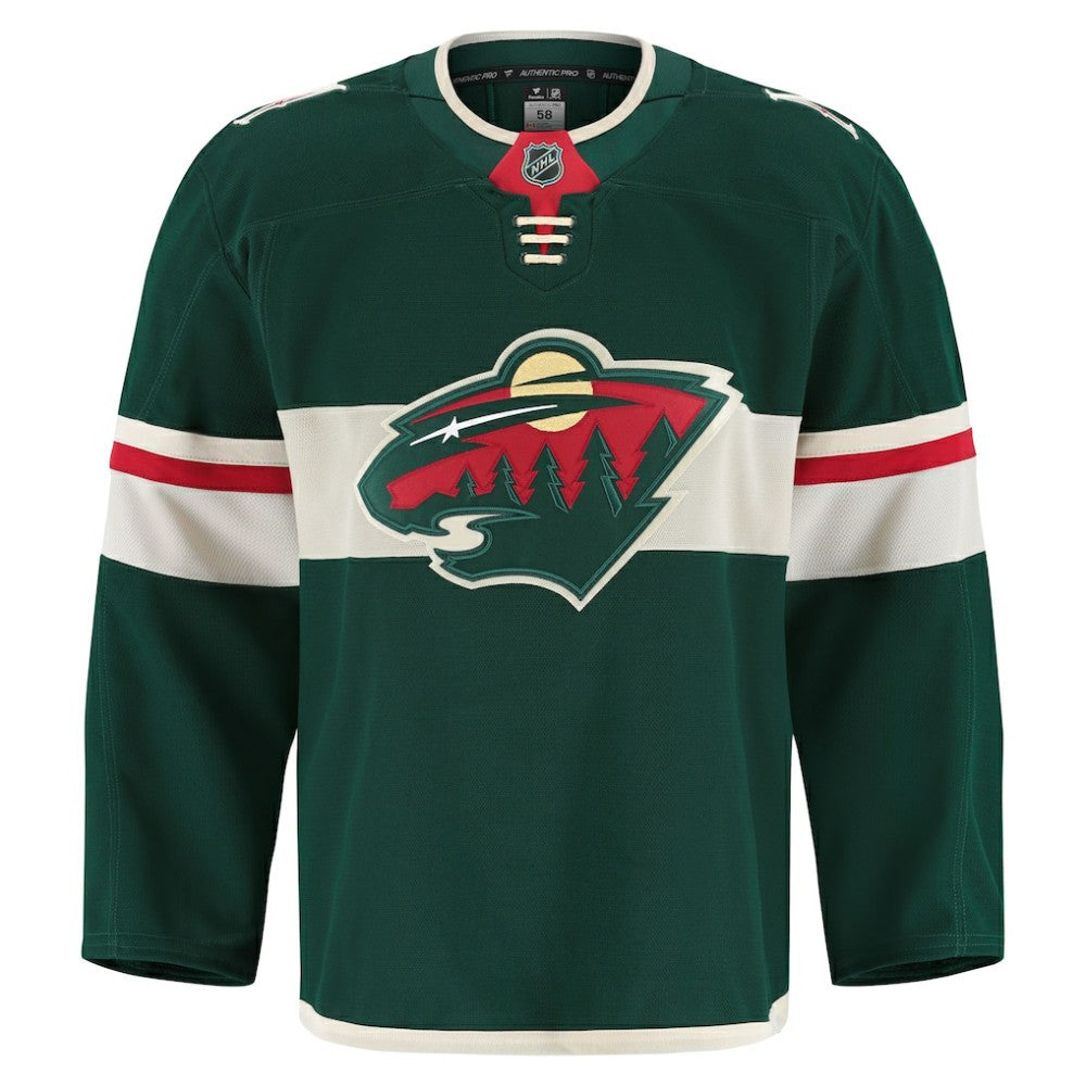Minnesota Wild Fanatics Home Authentic Pro Jersey - Green - NHL