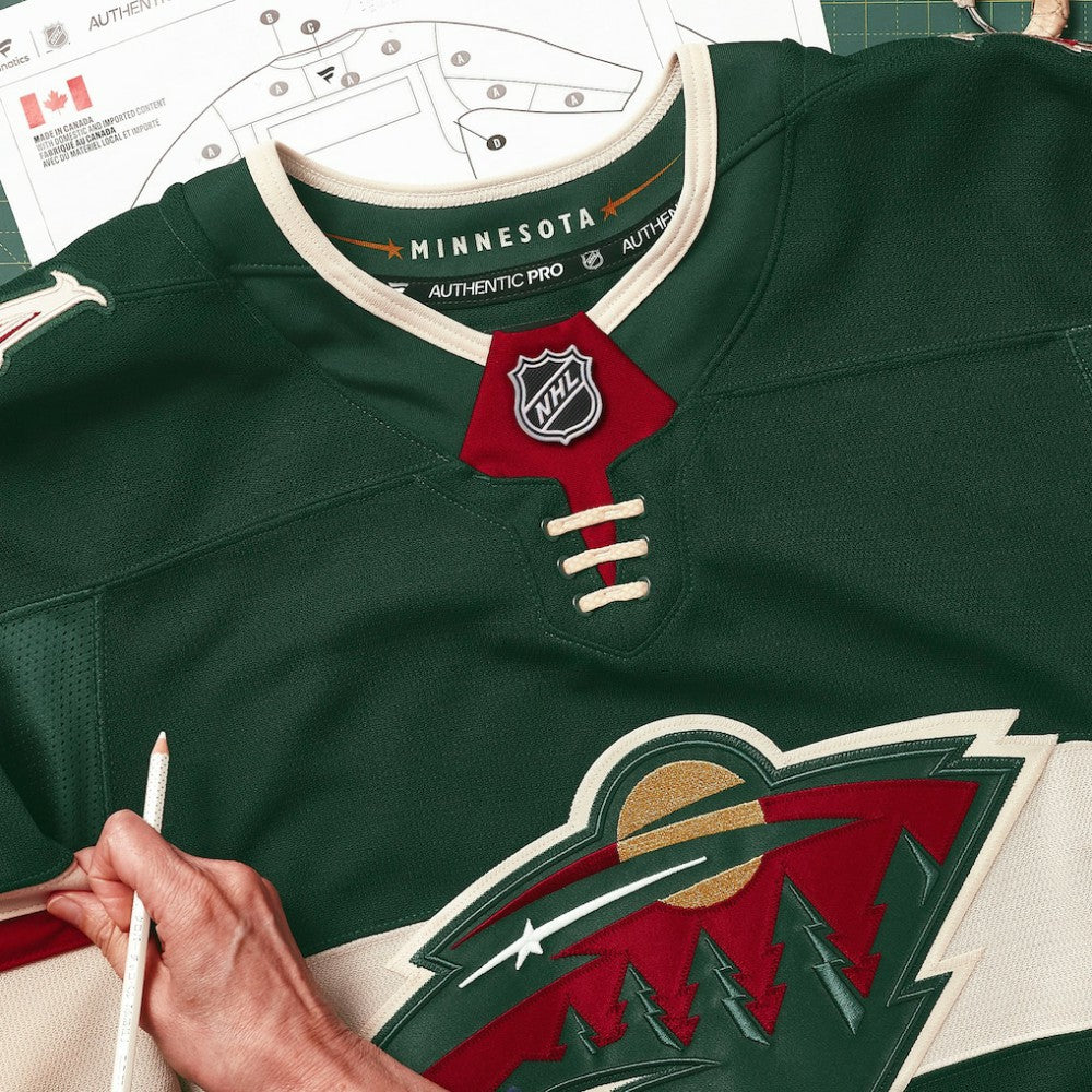 Minnesota Wild Fanatics Home Authentic Pro Jersey - Green - NHL