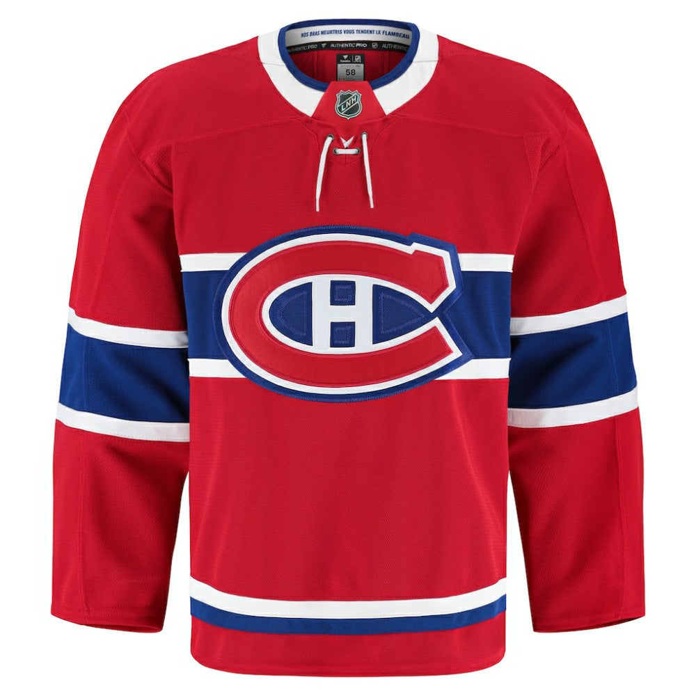 Montreal Canadiens Fanatics Home Authentic Pro Jersey - Red - NHL
