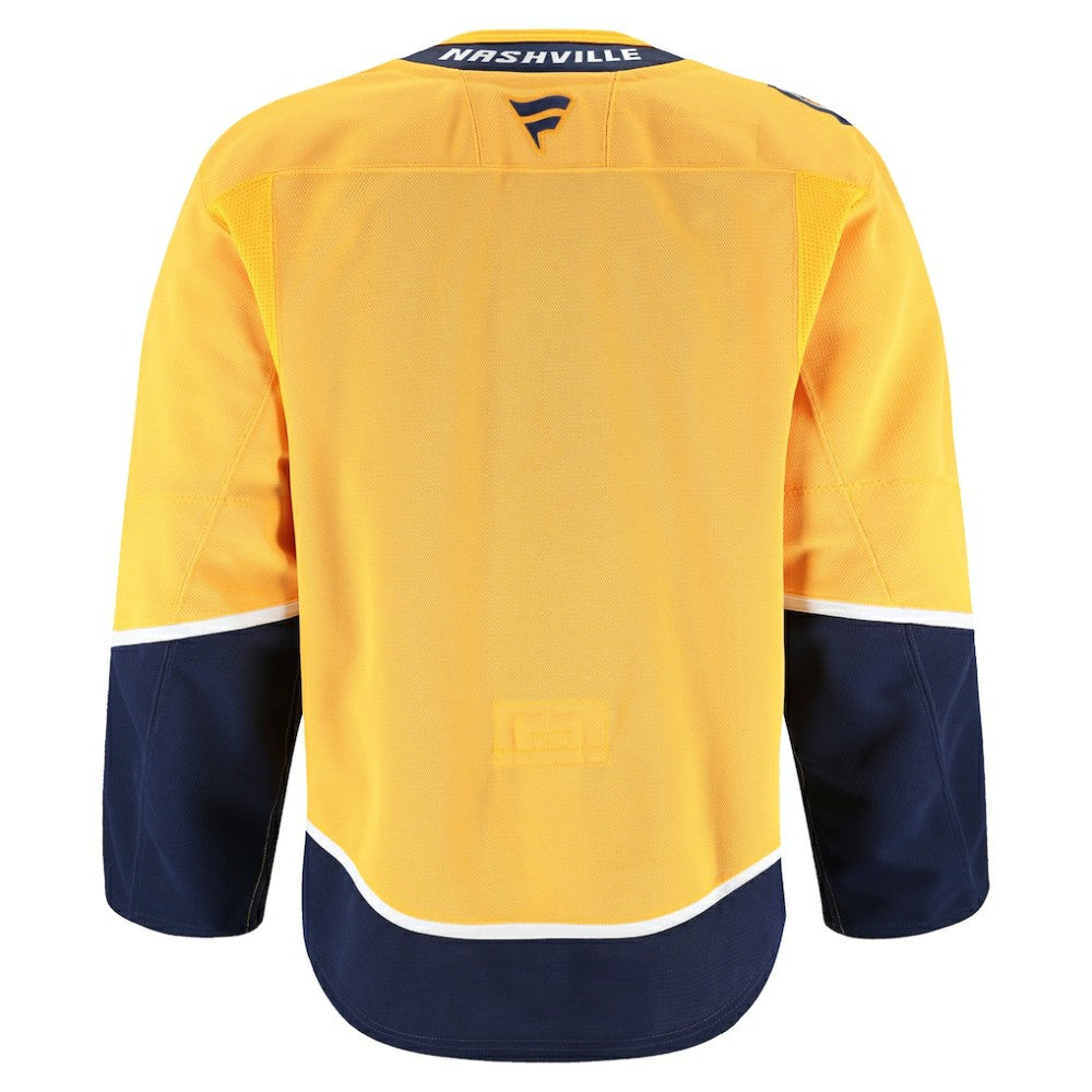 Nashville Predators Fanatics Home Authentic Pro Jersey - Yellow - NHL
