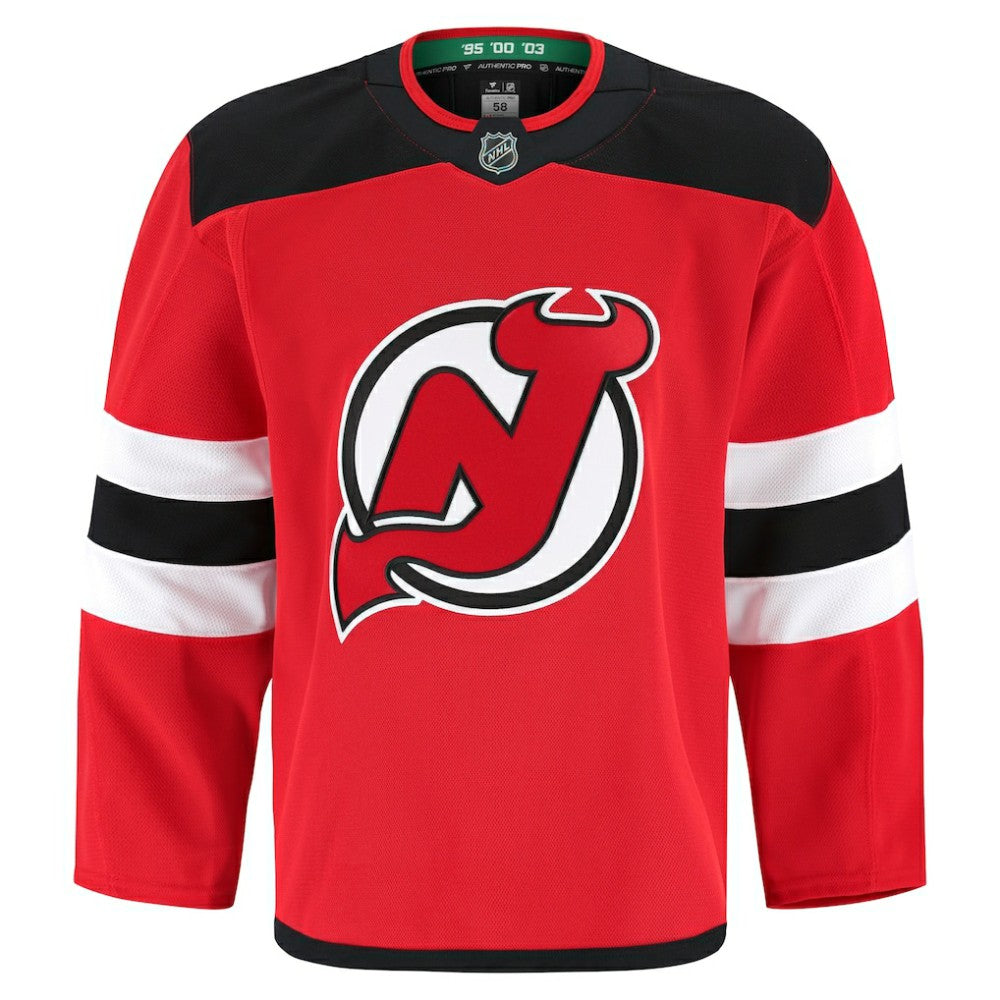 New Jersey Devils Fanatics Home Authentic Pro Jersey - Red - NHL